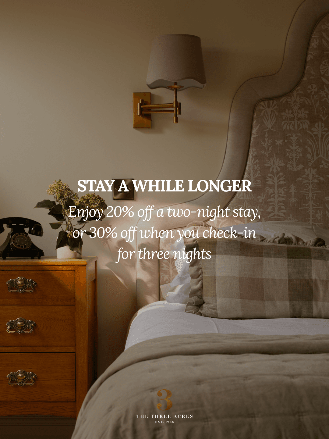 Stay A While Longer – 2 Stay A While Longer - Two And Three Night Offers